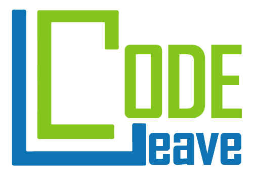 Leave code Logo